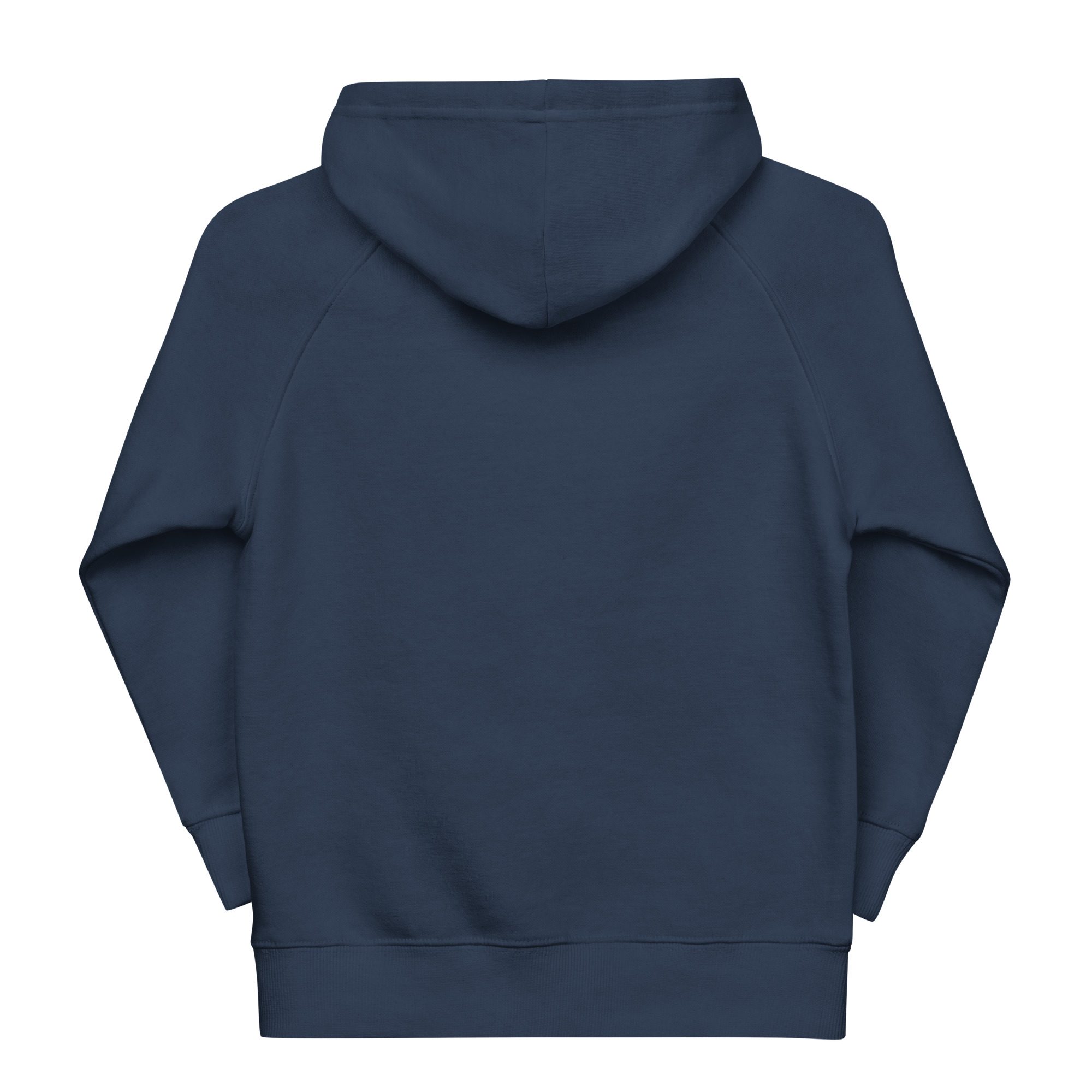 kids eco hoodie french navy back 651aaa7a3323f
