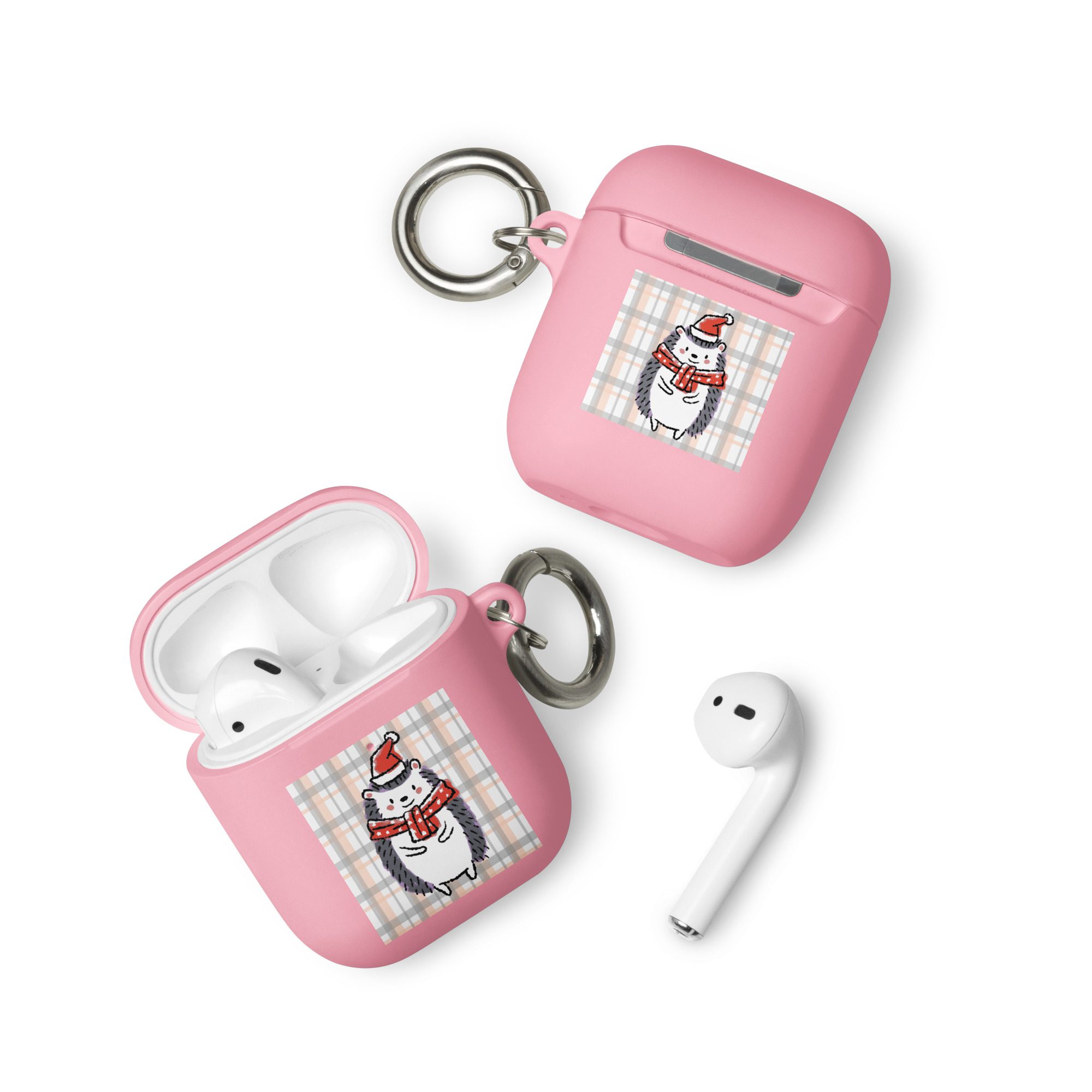 rubber case for airpods pink airpods front 652853fae5582