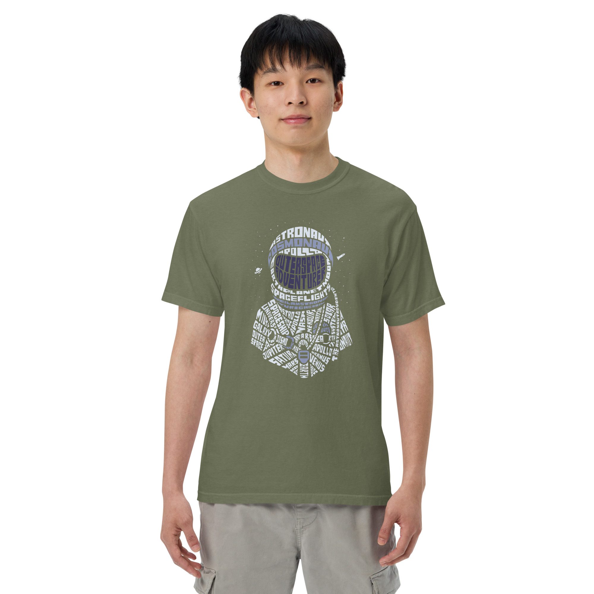 unisex garment dyed heavyweight t shirt moss front 6537b79f56fff