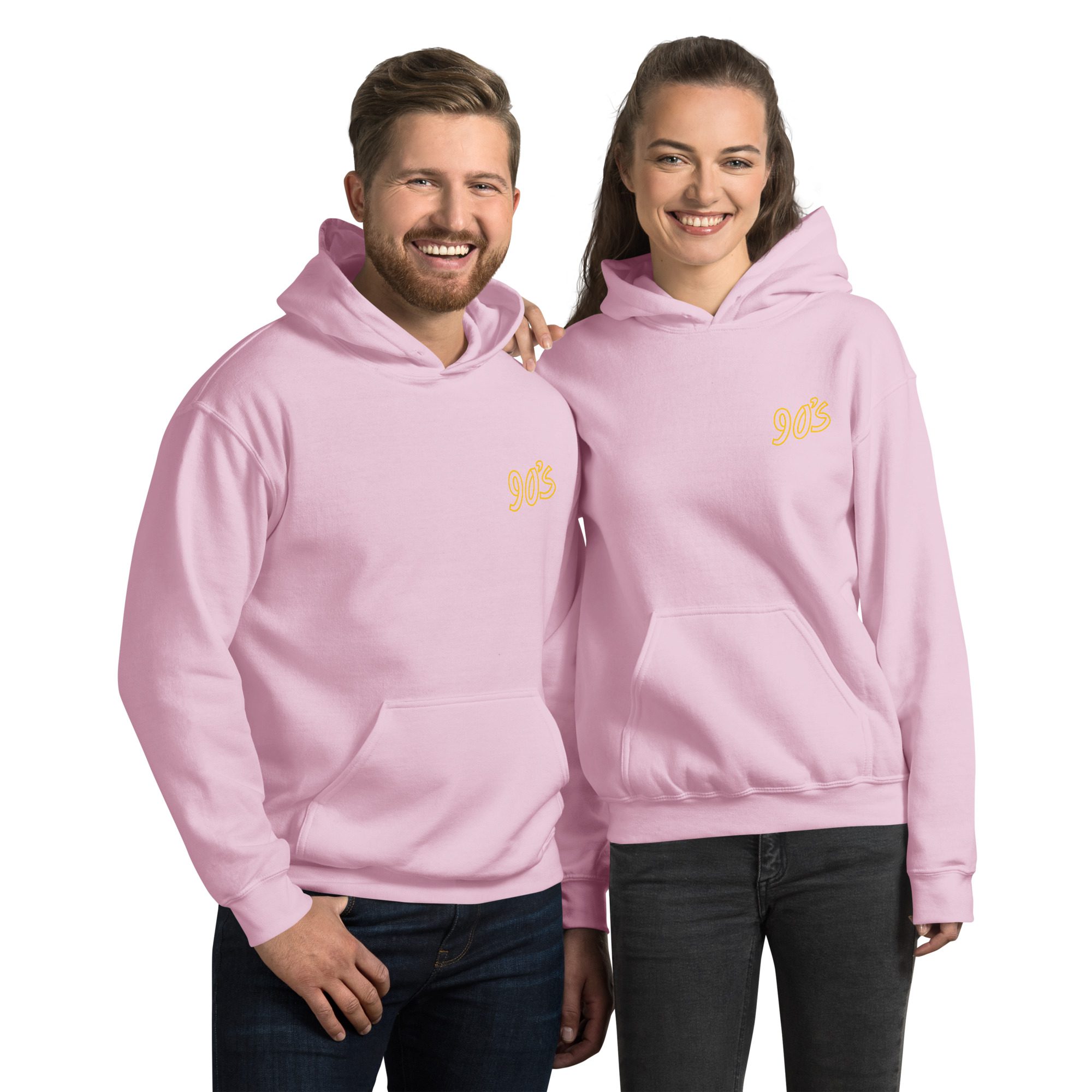unisex heavy blend hoodie light pink front 65297c307f989