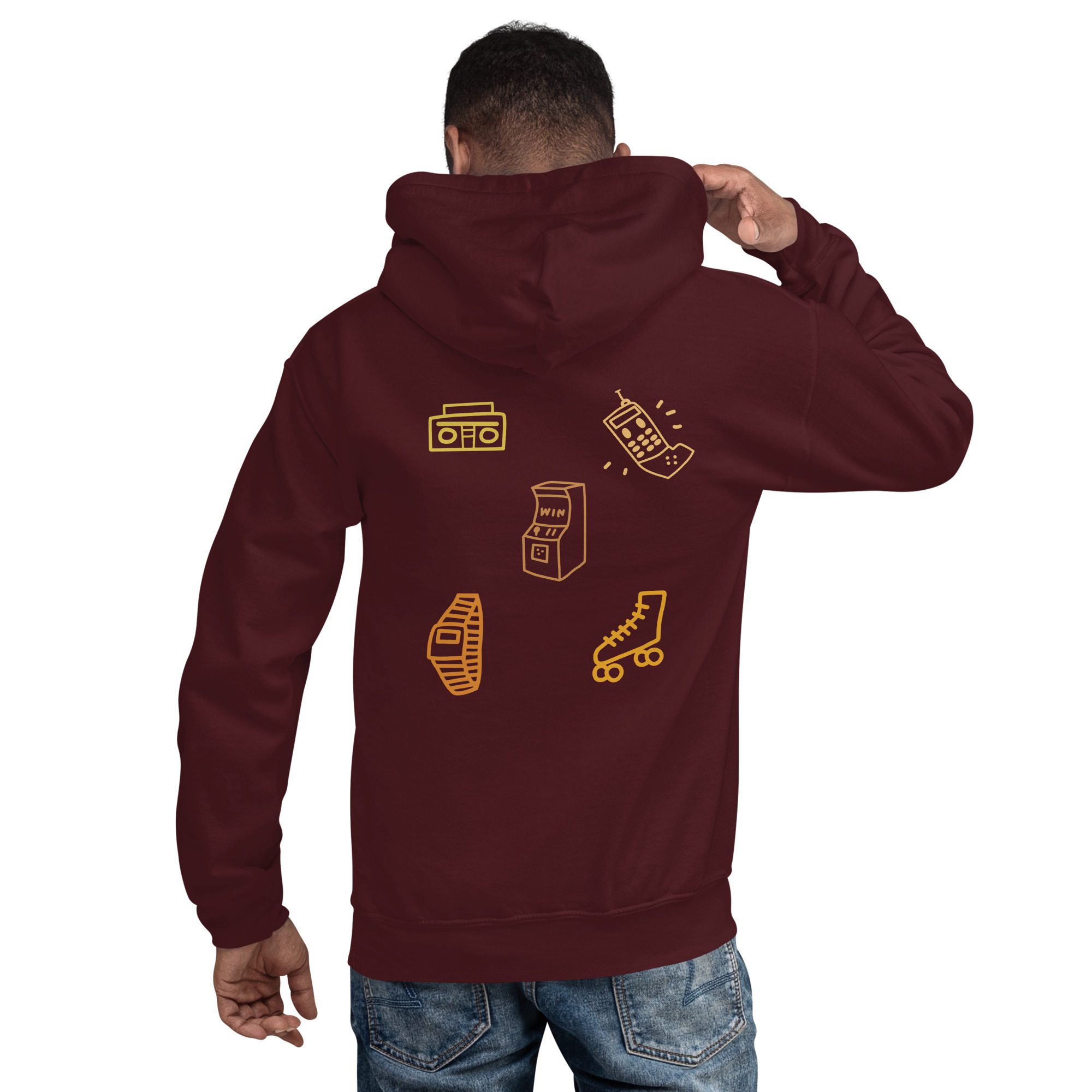 unisex heavy blend hoodie maroon back 65297c306e600