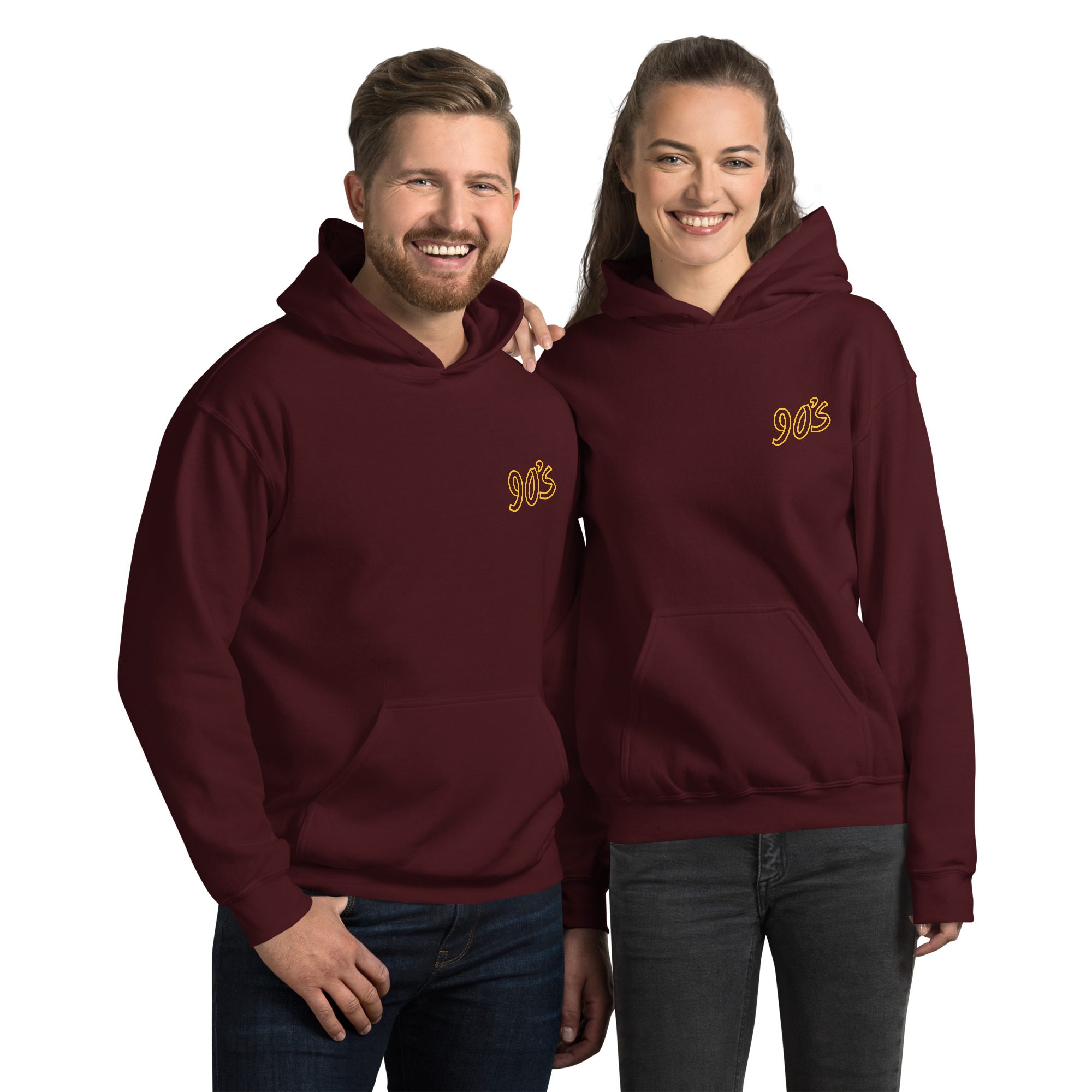 unisex heavy blend hoodie maroon front 65297c3071b1d