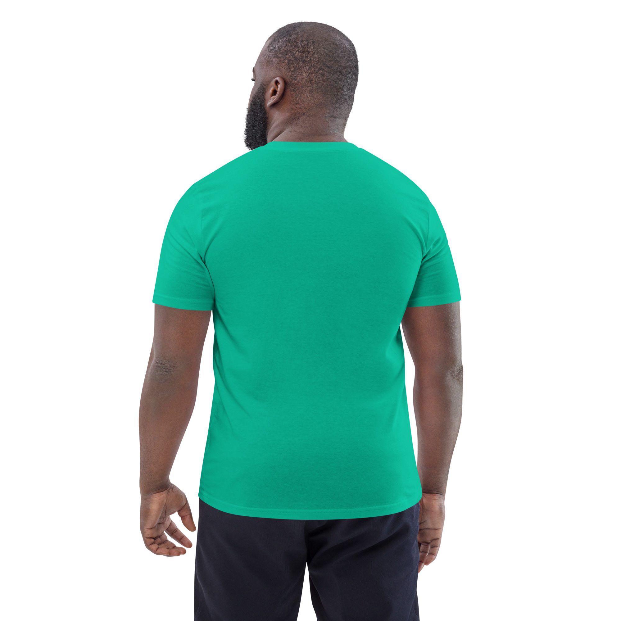 unisex organic cotton t shirt go green back 651ada9395ccb