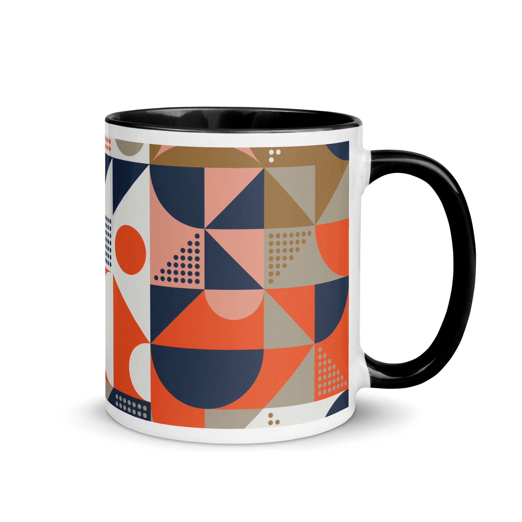 white ceramic mug with color inside black 11oz right 6518afd26032f